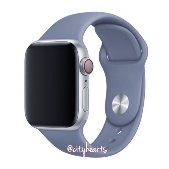 NEW Dusty Blue Apple Watch Sport Band - Picture 1 of 5